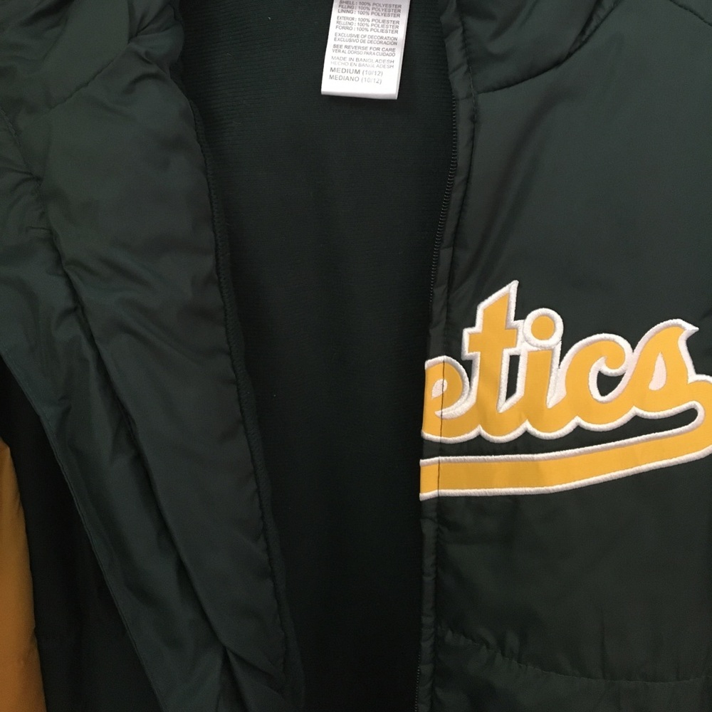 Kids Medium Oakland A’s jacket