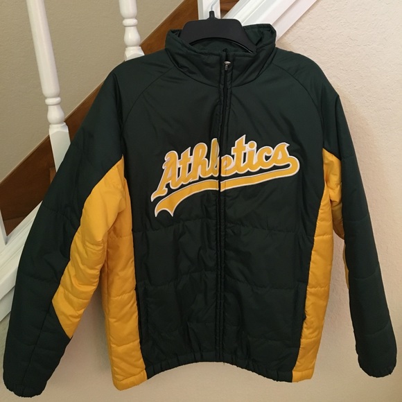 Kids Medium Oakland A’s jacket - Picture 3 of 4