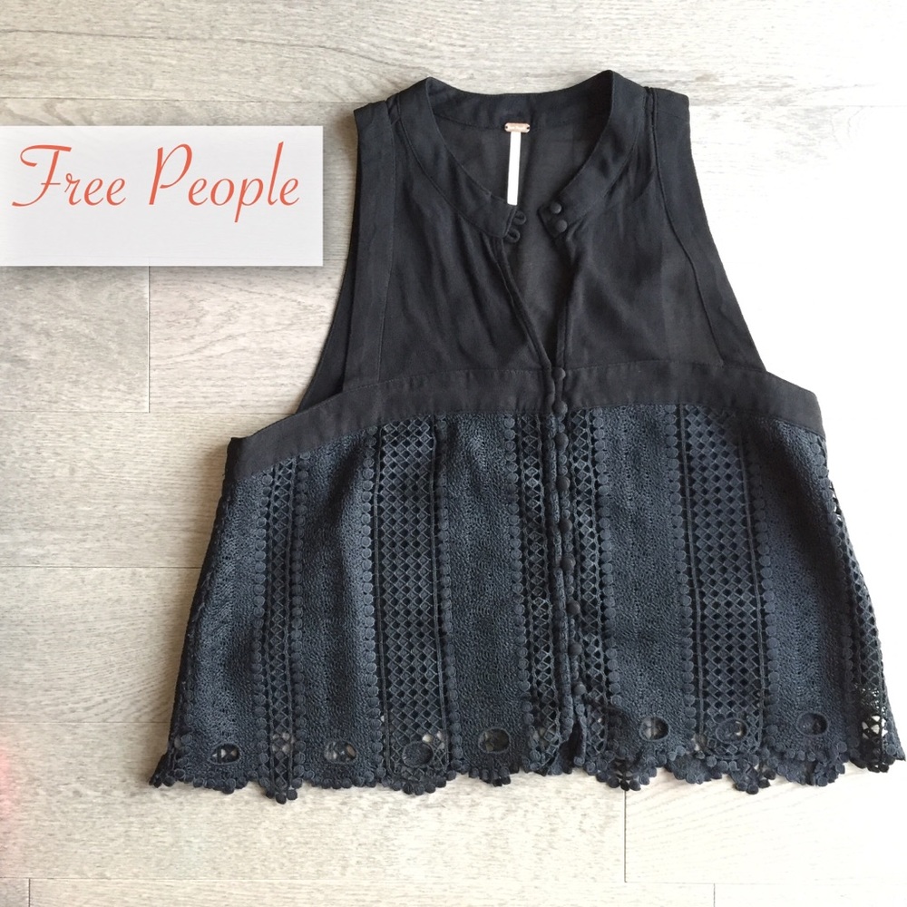 ✨Free People, Cropped Top::Offers Welcome!