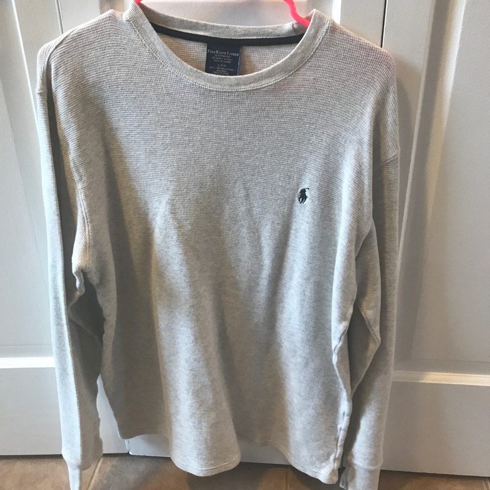 Men's waffle knit shirt polo