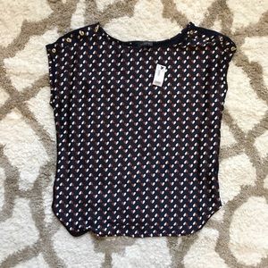NWT Heart blouse
