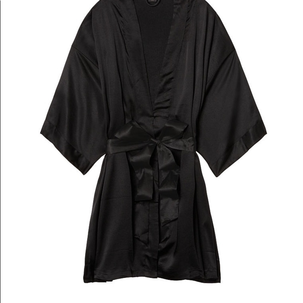 Victoria’s Secret Black Kimono Robe