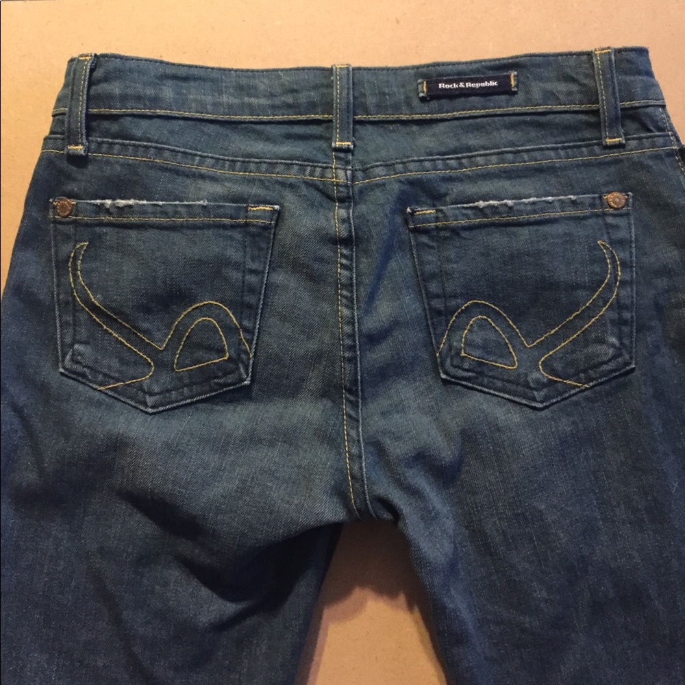 Rock & Republic flare denim jeans 27
