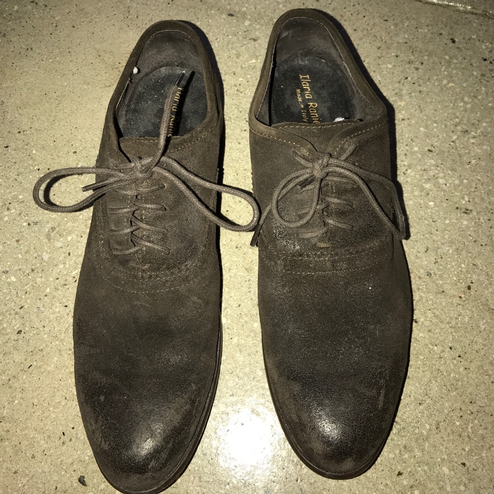 Suede Oxfords