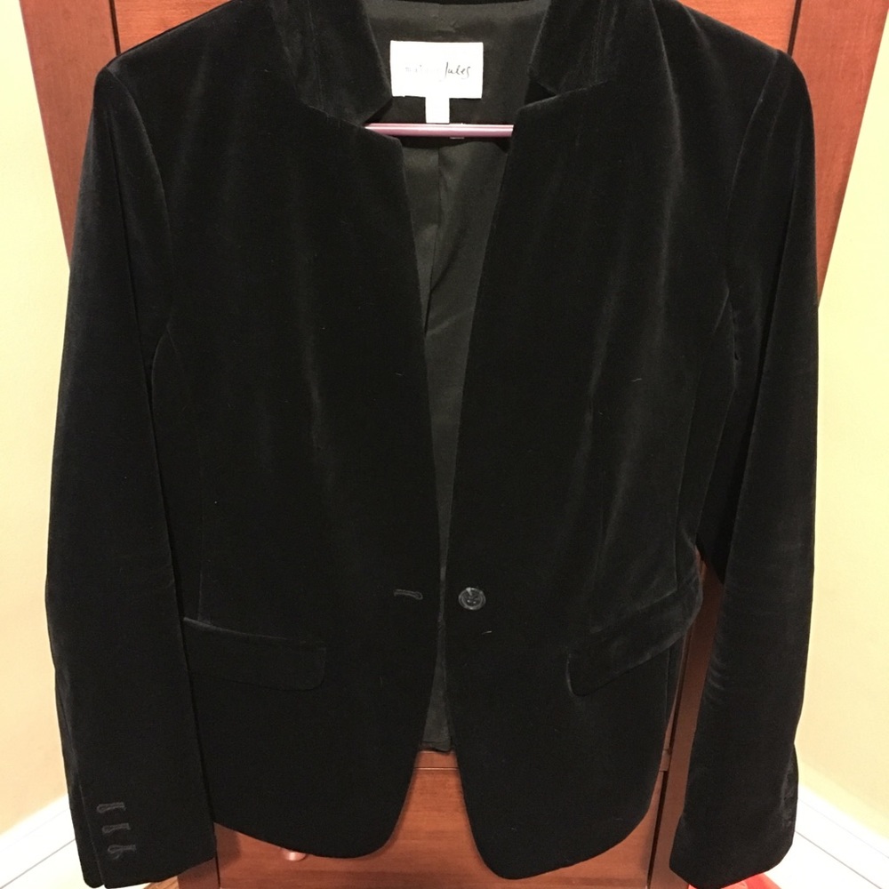 Velvet blazer