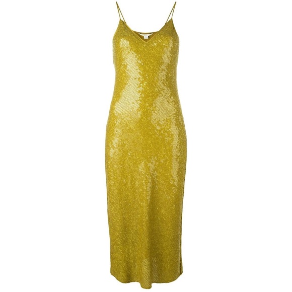 Diane Von Furstenberg Dresses & Skirts - NWT DvF $1200 "Gold Patina" Sequin "Havita" Dress