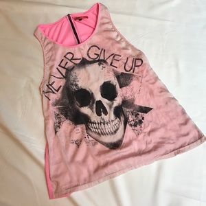 Amazing Punk t-shirt Never give up