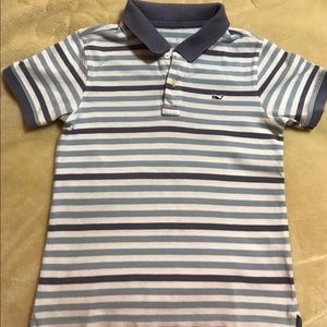 Vineyard Vines Boys Polo Tee Shirt Size 6