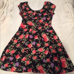 Floral print dress