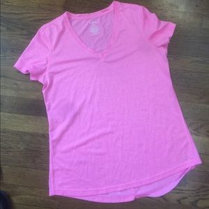 Danskin Now Semi Fitted Short sleeve exerciseTop