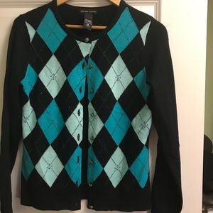 Argyles cardigan