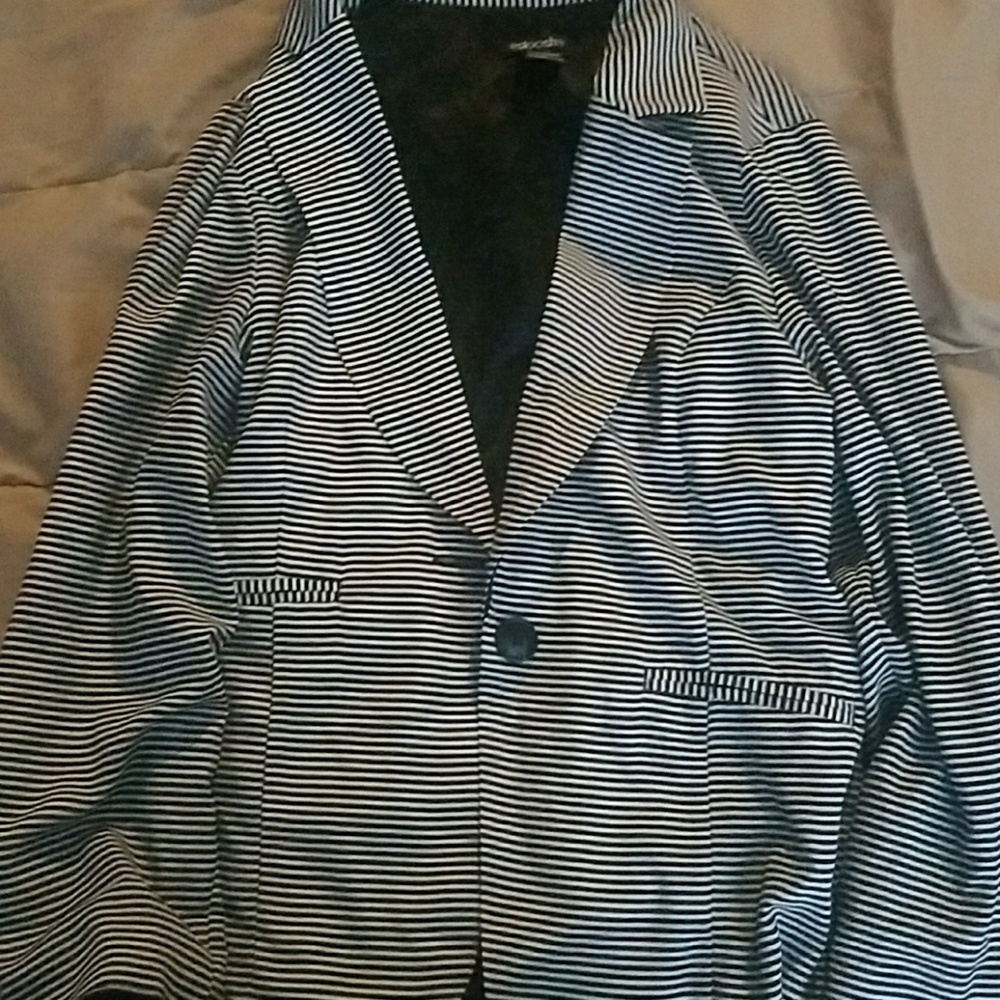 Striped blazer