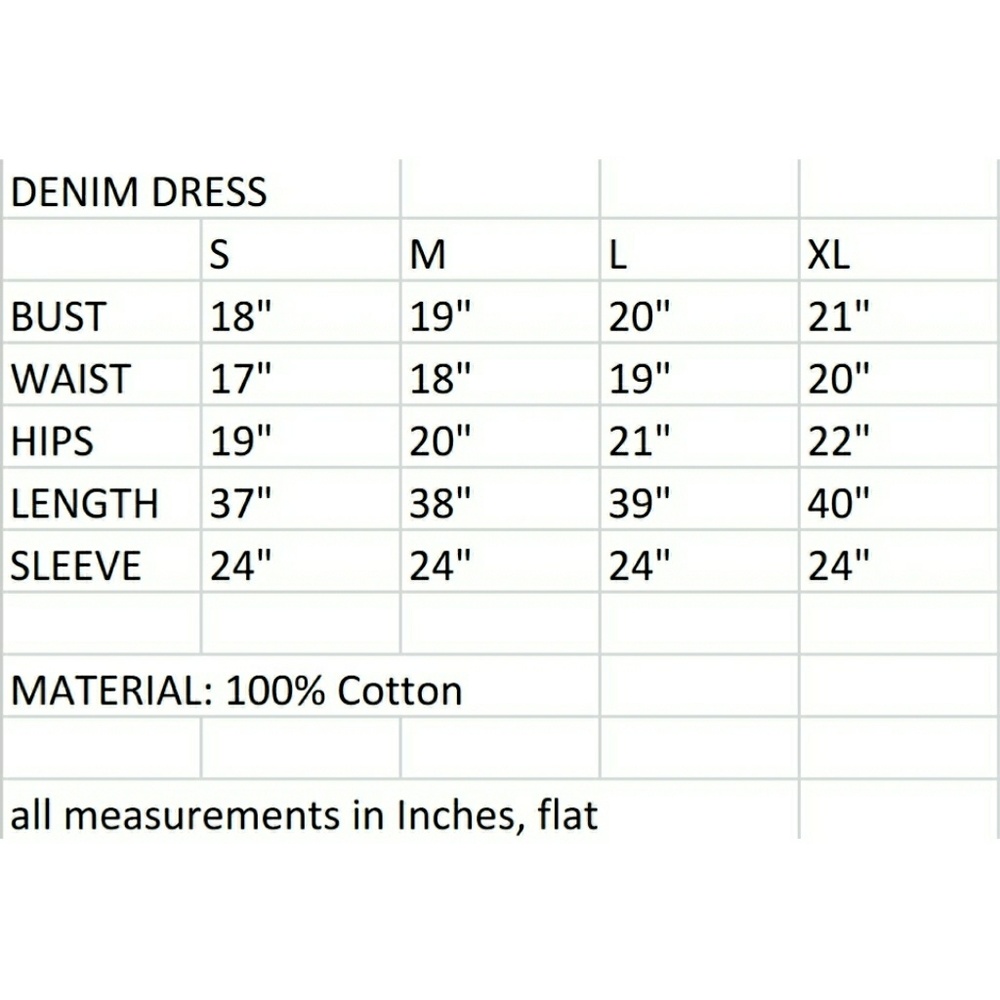 Denim Dress - Picture 4 of 5