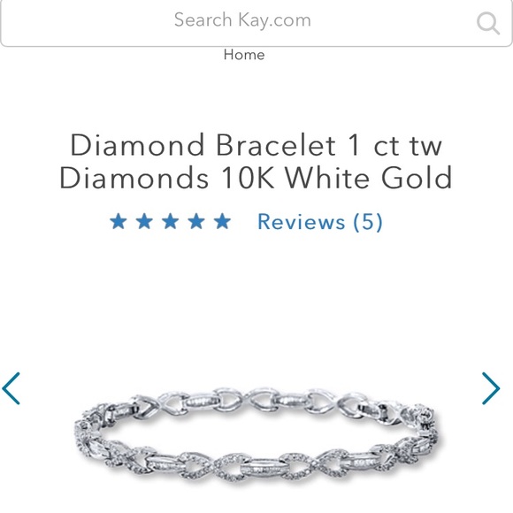 14K Yellow Gold Diamond Tennis Bracelet Women Diamond bracelet