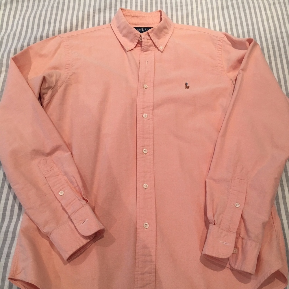 Polo Ralph Lauren Men's Custom Fit L/S Oxford