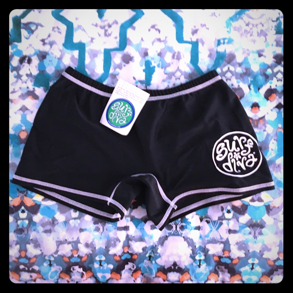 Surf Diva Swimsuit Shorts