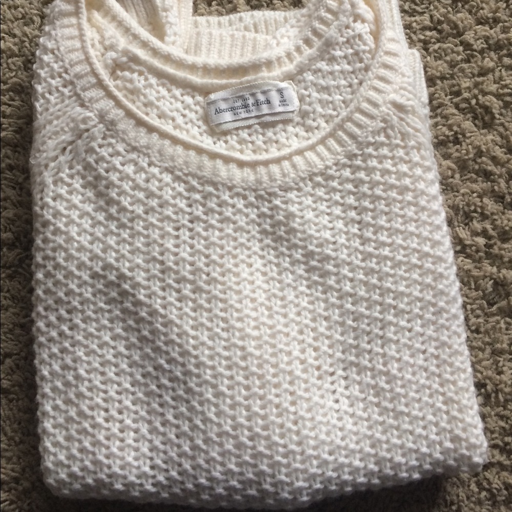 Cute cream sweater