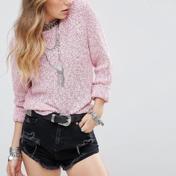 Free People • Chunky Knit Sweater - Picture 2 of 6