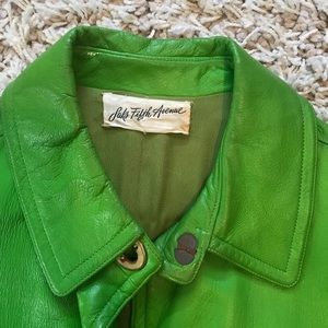 Vintage 1960’s-70’s Saks Fifth Avenue Leather Coat