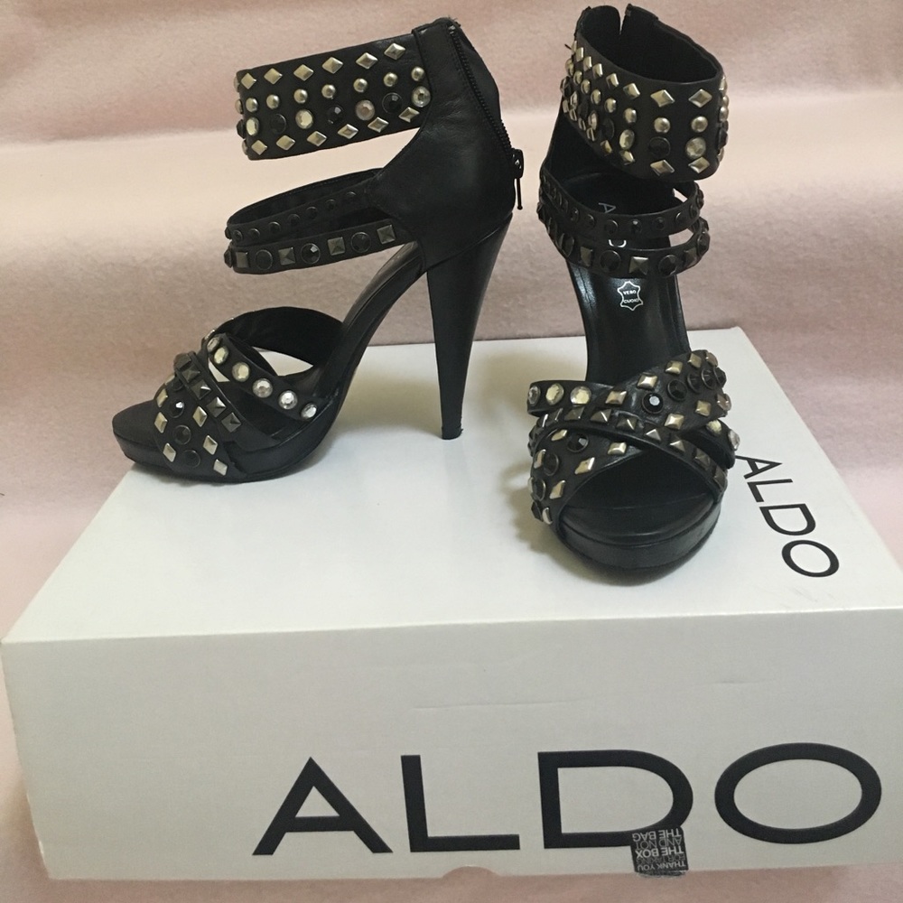 Studded heels