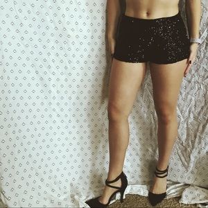 Sparkly Black Shorts✨ 🖤