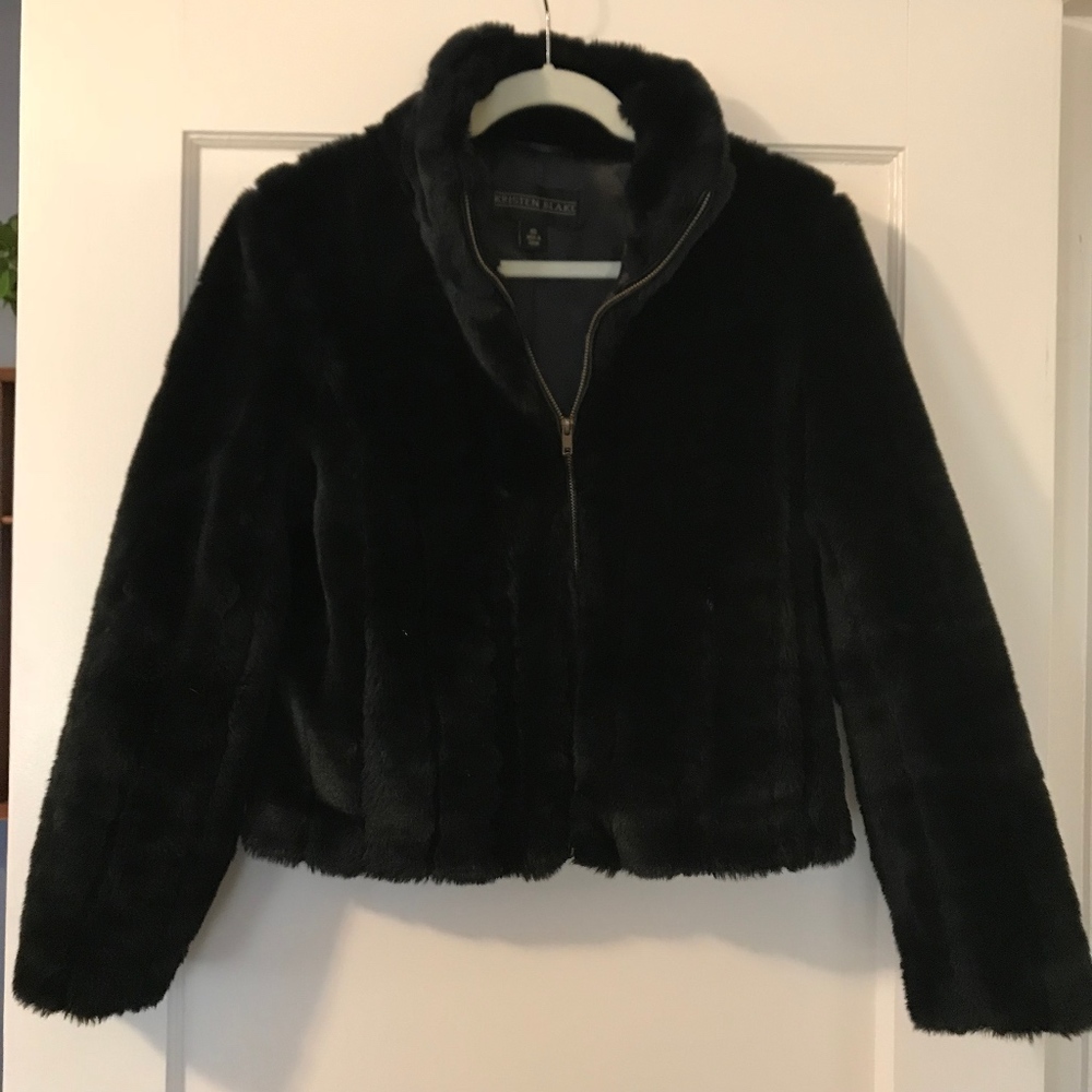 Kristen Blake Faux Fur Coat