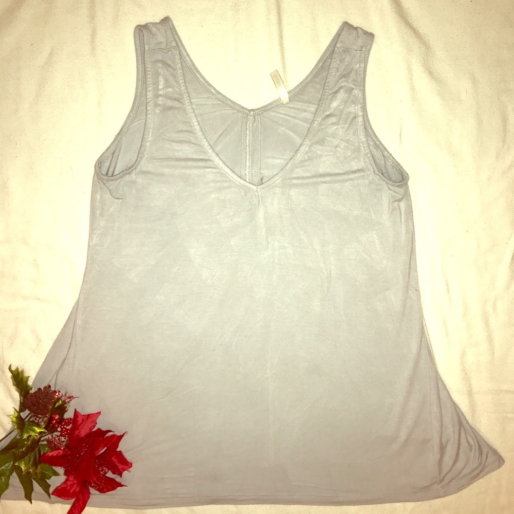 Acid wash loose fitted tank top