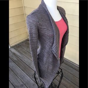 Express women’s gray cardigan small