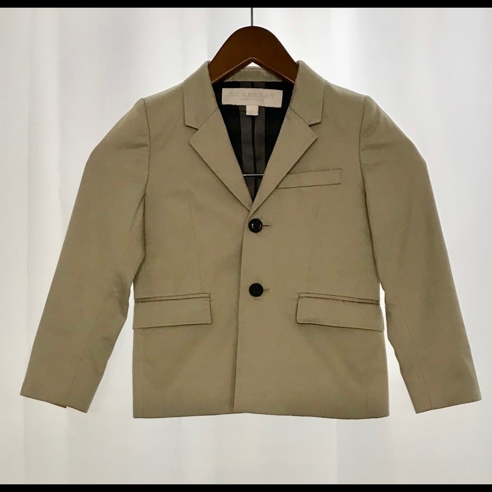 Burberry Children Boys Blazer Jacket Size 6 Years