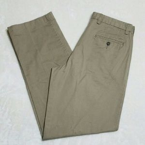 Dockers Mens Pleated Relaxed Fit Khakis 32x34 L8