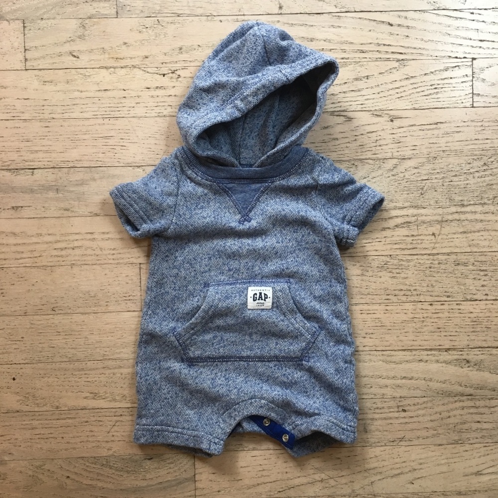 Gap short sleeved sweatshirt onesie