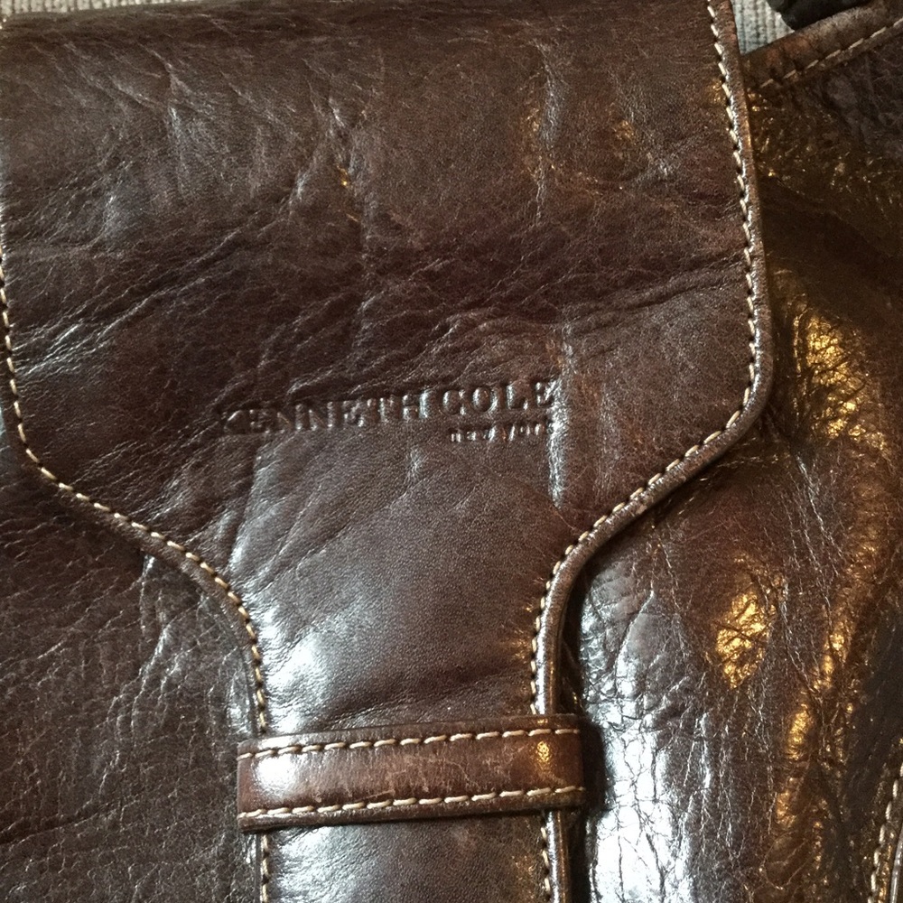 Kenneth Cole Vintage Leather Shoulder bag - Picture 2 of 4