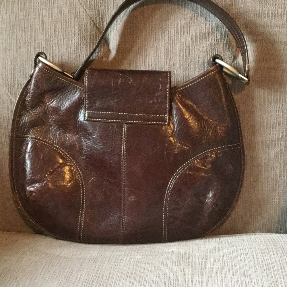 Kenneth Cole Vintage Leather Shoulder bag - Picture 3 of 4