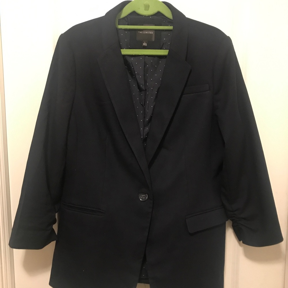The Limited - Blazer - Navy Blue - L