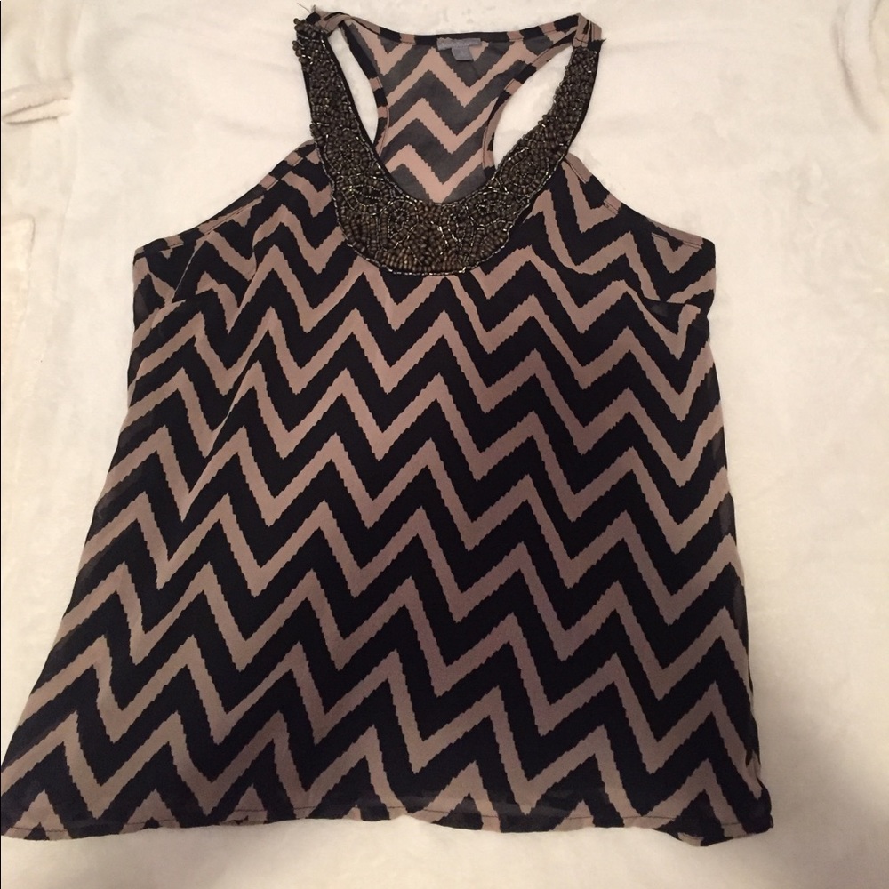 Chevron tank top