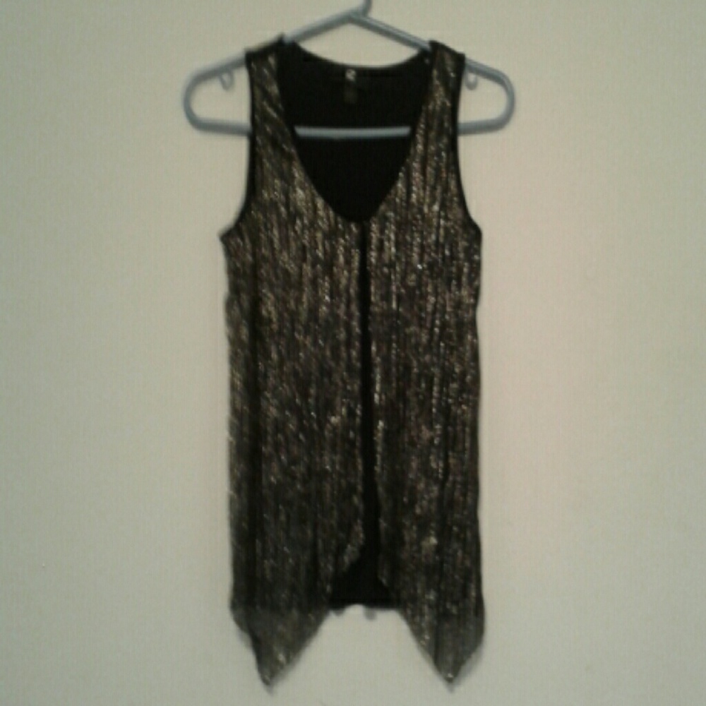 Shiny tank top