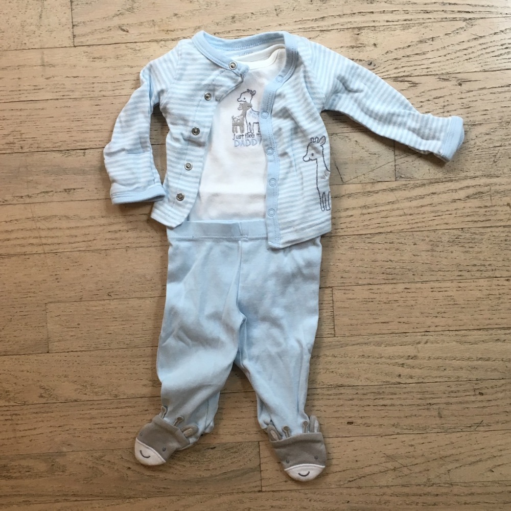 3 piece newborn outfit