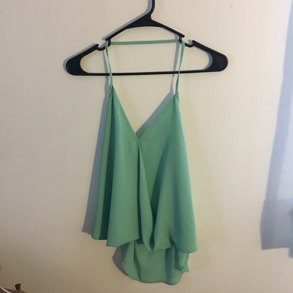 Tobi mint halter top