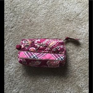 Vera Bradley small makeup bag