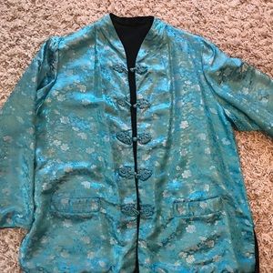 Vintage silk Chinese jacket