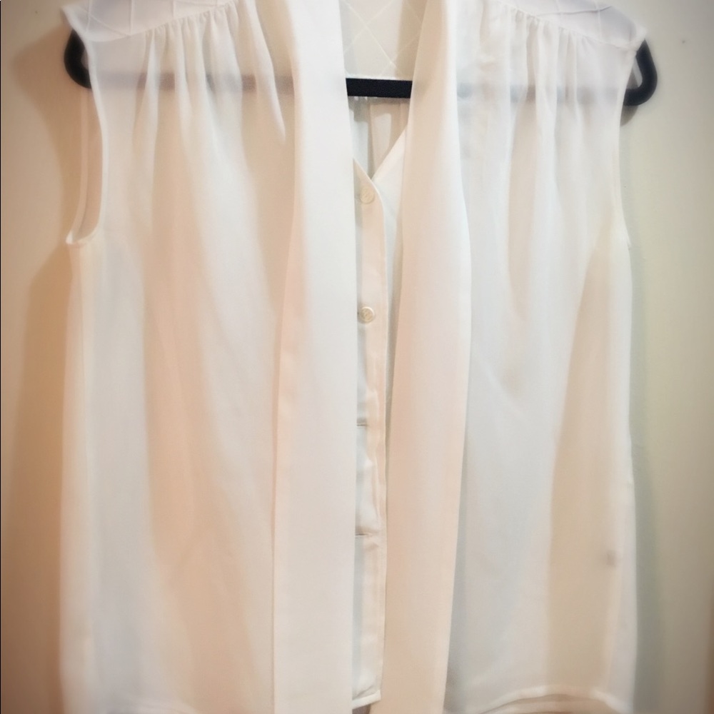 Ganae Mori Blouse , white