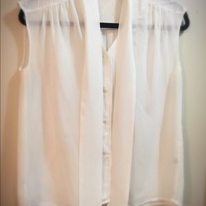 Ganae Mori Blouse , white