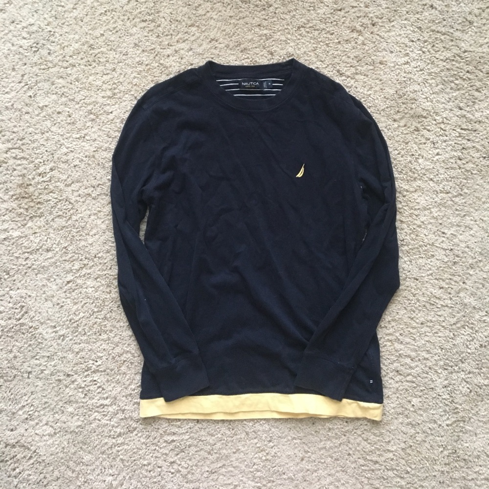 Nautica Navy Long Sleeve