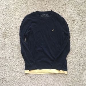 Nautica Navy Long Sleeve
