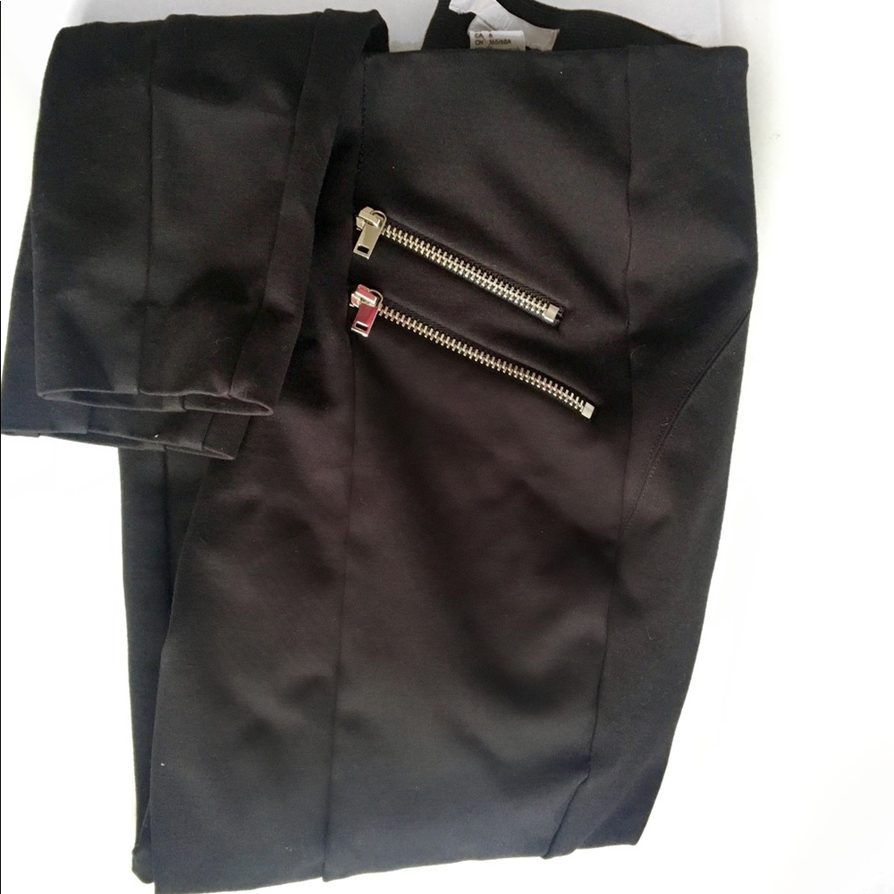 Thick Black Dress Leggings