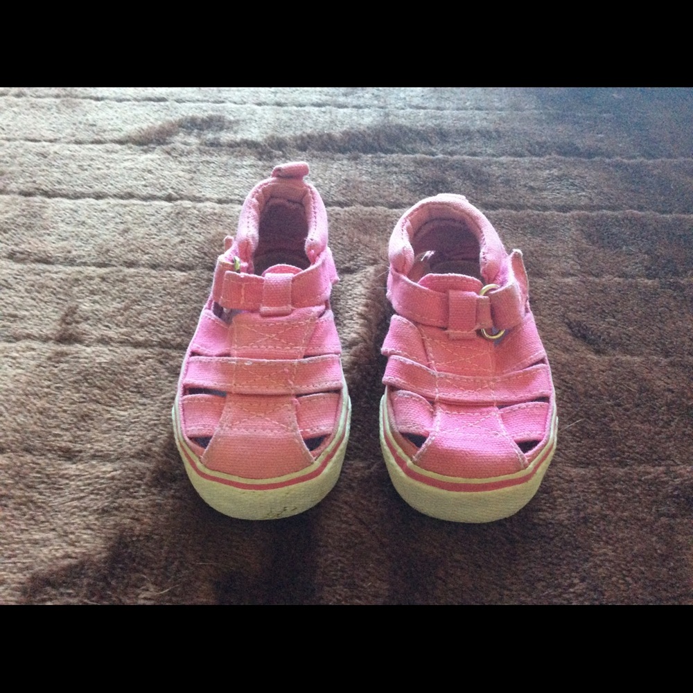 Girls pink children's place sandals