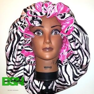 Beautiful satin bonnets on my etsy shop