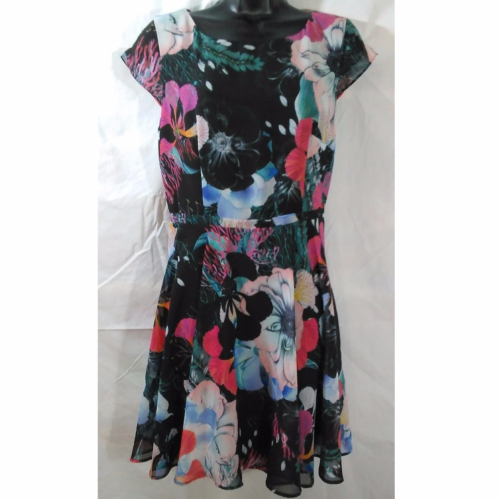 French Connection Floral Dress NWT