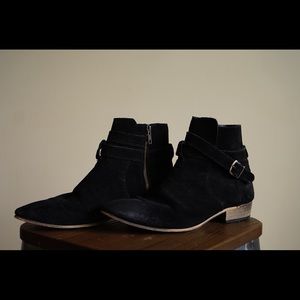 Topman Black Chelsea Boots