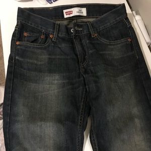 Boys Like new 514 Husky Straight Levi Jeans.